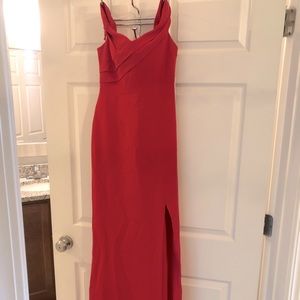NWT Brand new Aidan mattox red dress size 0